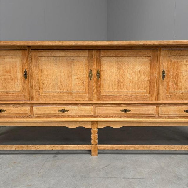 Oak Sideboard by Henning Kjaernulf, 1960s For Sale - Image 11 of 16