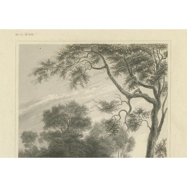 Hermann Meyer, Washington's Tomb at Mount Vernon, 1850, Engraving For Sale - Image 9 of 11