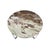 Mid-Century Modern Circular Onyx Coffee Table with Steel Frame, Italy, 1990 For Sale - Image 3 of 11