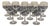 Large Tasting Wine Glasses, Set of 12 For Sale