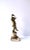 French Gold Gilt Bronze and Marble Male Sculpture, 19th C France For Sale - Image 4 of 12