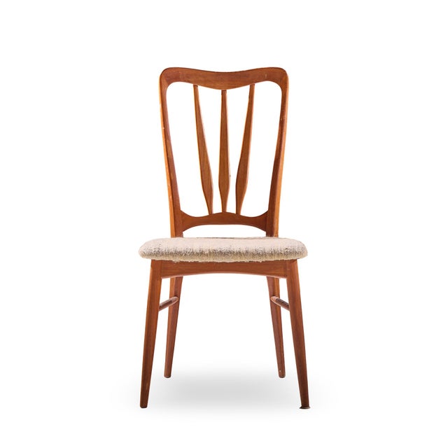 Mid 20th Century Niels Koefoed for Koefoeds Hornslet Ingrid Mid Century Teak Dining Chairs - Set of 6 For Sale - Image 5 of 18