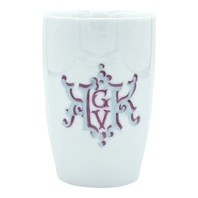 Vintage George v Four Seasons Hotel Paris France Porcelain Cup For Sale