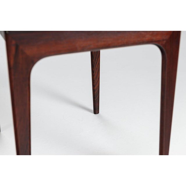 Nesting Tables in Rosewood by Erling Torvits for Heltborg Mobler, Denmark, 1960s, Set of 3 For Sale - Image 16 of 18