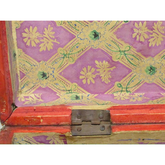 Antique Persian Quajar Inlaid Micro Mosaic Box For Sale - Image 13 of 17