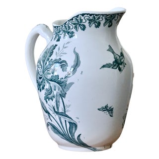 Large Antique French Carafe from Moulin Des Loups, 1800s For Sale