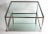 Two-Tier Aluminum Coffee Table For Sale - Image 4 of 11