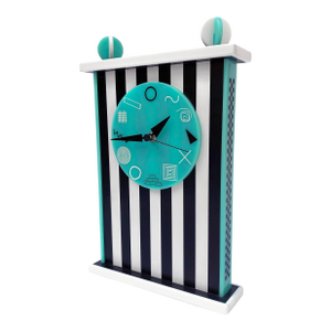 "You Spin Me Round" Desk Clock by Kim Mullis as Wilderness Bodies