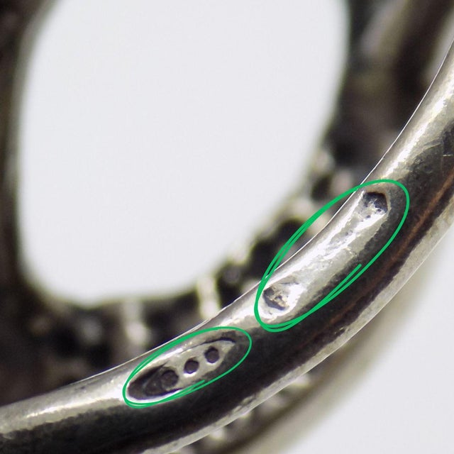 Metal Vintage Italian Handmade Genuine Silver and Small Plastic Pink Elements Baby Walker Dollhouse Miniature For Sale - Image 7 of 9