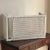 Wood Mid-20th Century White Wicker Breakfast Tray For Sale - Image 7 of 11