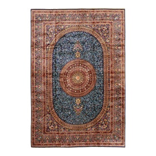 Pasargad DC Exquisite Design Paris Palace Fine Power Loom v. Silk Rug For Sale