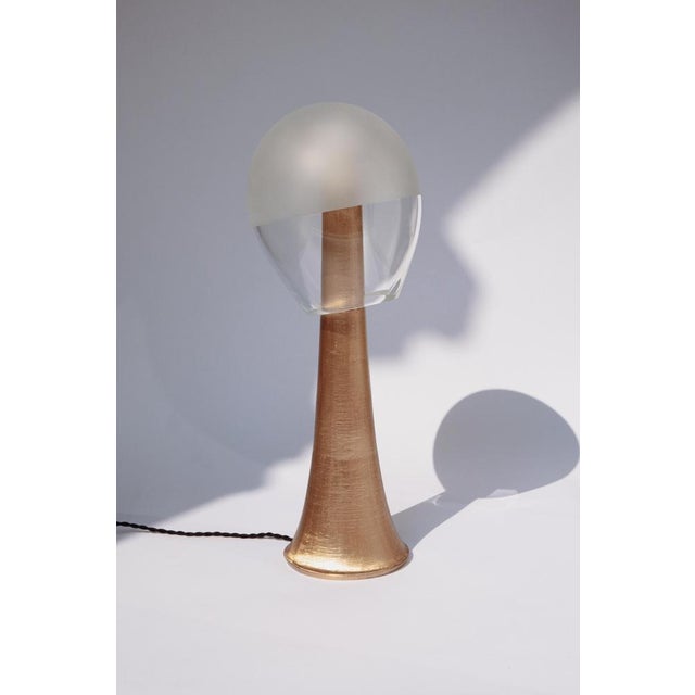 Mangaba table lamp by clément thevenot limited edition of 12 pieces. Designed by clément thevenot and joyce broussillou....