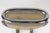 Mid-Century Modern Smoked Gold Glass and Chrome Large Sculptural Jardinière For Sale - Image 11 of 14