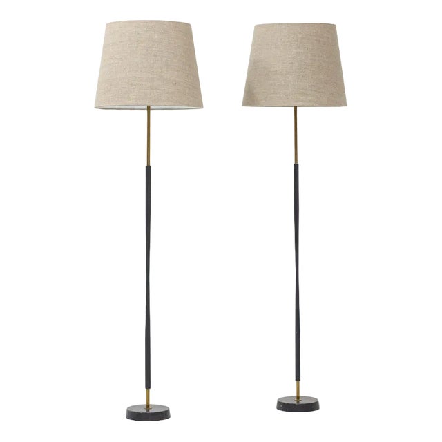 Floor Lamps from ASEA Belysning, 1950s, Set of 2 For Sale