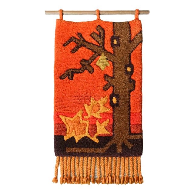 Wall Rug Art Object, 1960s For Sale