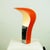 Orange Pelota Table Lamp attributed to Casati and Ponzio, 1970s For Sale - Image 9 of 12