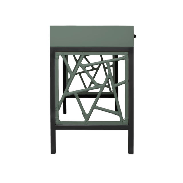 Not Yet Made - Made To Order Tiffany Writing Desk - Evergreen For Sale - Image 5 of 9