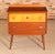 Mid Century mahogany chest of drawers with brass handles by Lebus, circa 1950s. Excellent restored condition. W 70cm D...