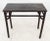 Chinese Black Lacquered Altar Table, conjoined by box stretcher and diagonal supports. 33.5" H x 37" W x 18" D....