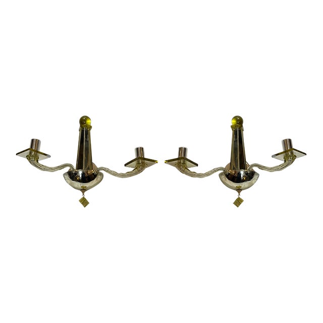 Donghia Stellare Collection Wall Sconces, Pair For Sale