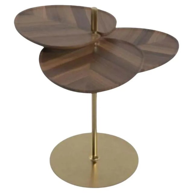 Wood Leaf 3 Side Table by Mathias De Ferm For Sale - Image 7 of 7
