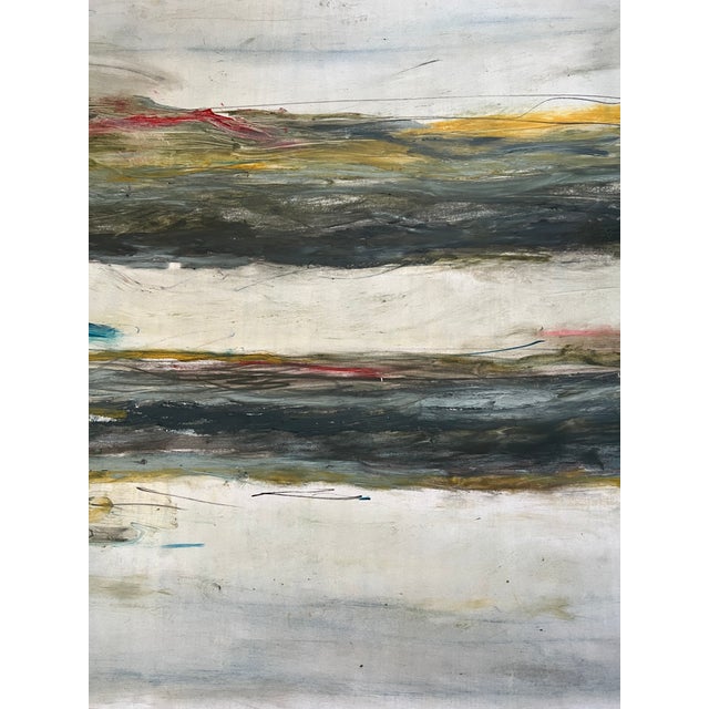 This is an unframed drawing on Mylar.* It shows an aspect of the ocean during a walk along the coast of Northern...