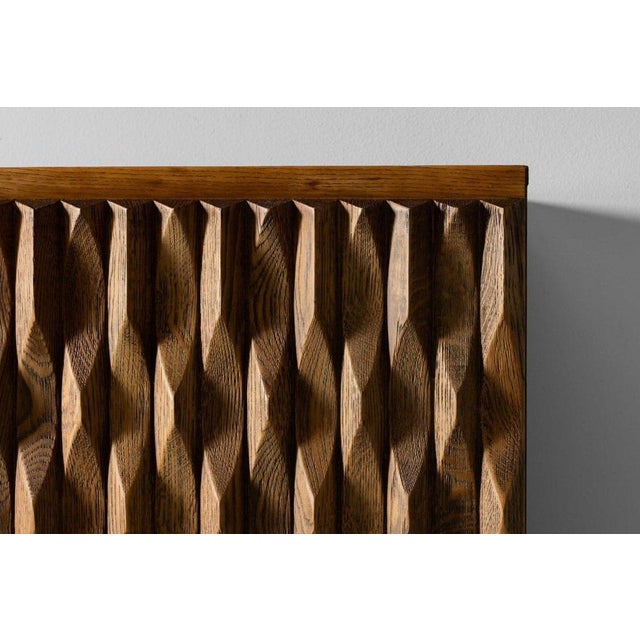 Niagara Sideboard in Oak by Maison Aurora, Belgium, 1975 For Sale - Image 12 of 18
