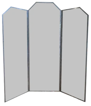 Triptych Mirror attributed to Maison Brot