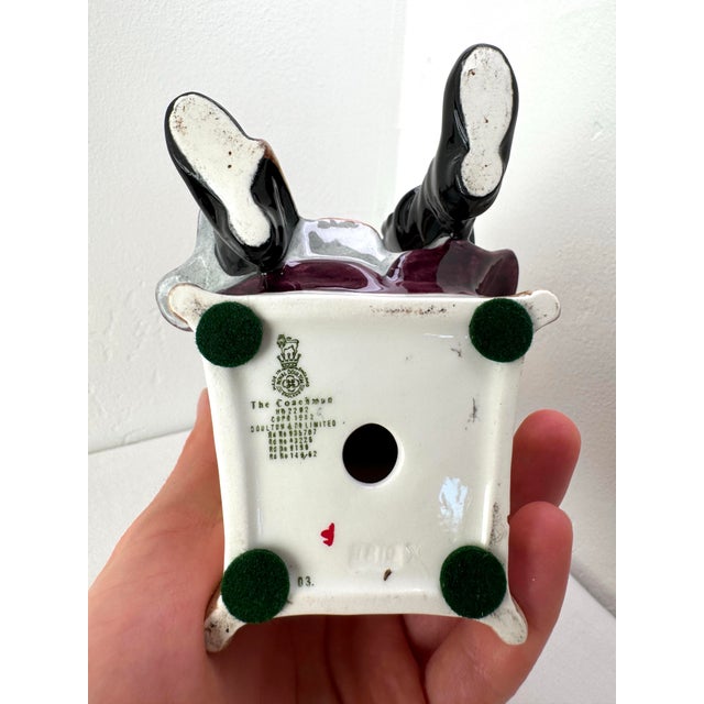 Royal Doulton Figurine ~ “The Coachman” ~ Hn 2282 For Sale - Image 11 of 11