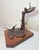 Large Vintage Scott Jarvie 20th Century Bronze Wood Waterfall Statue Sculpture For Sale - Image 4 of 16