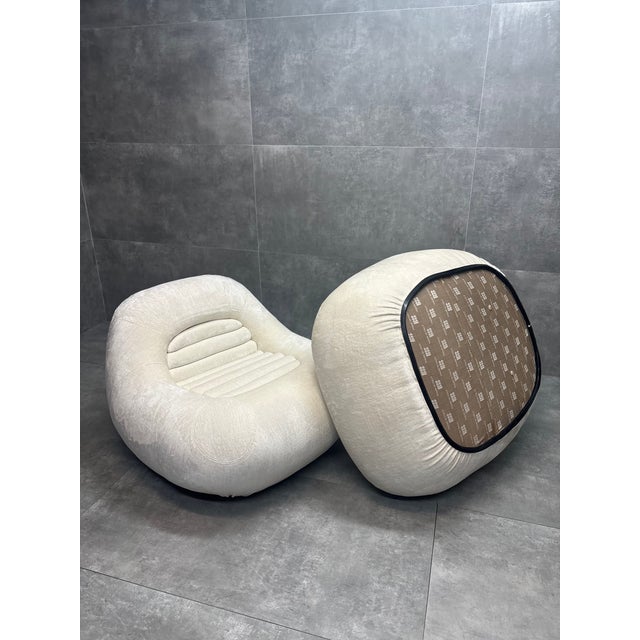 Set of Carrera Armchairs by De Pas, Lomazzi and Durbino, 1960s For Sale - Image 4 of 13