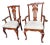 2 Pennsylvania House Cherry Dining Room Armchairs Chippendale Sheild Back For Sale
