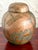 Orange Late 20th Century Brass and Enamel Ginger Jar With Dragonfly and Peonies For Sale - Image 8 of 8