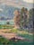 Vintage mid-20th Century, 1940-1955, O/C Landscape (possibly California) by Boris Repine, a painter often associated with...
