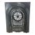 Late 19th Century French Quarter Cast Iron Fireplace Surround & Cover 27" X 21.5" For Sale