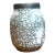 Vintage Crackle Glazed Ceramic Vase For Sale