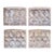 Stone Architectural Panels Antique Cast Stone - Set of Four For Sale - Image 7 of 7