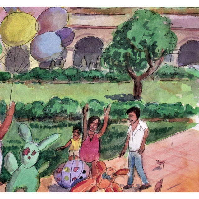 Arnold A. Grossman, Oaxaca Playtime, Circa 1970 For Sale - Image 4 of 6