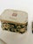 Green Vintage Green & Gold Chinoiserie Porcelain Boxes — Pair For Sale - Image 8 of 11