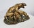 Metal Bronze Combat de Tigres from E. Drouot, 1890s For Sale - Image 7 of 18