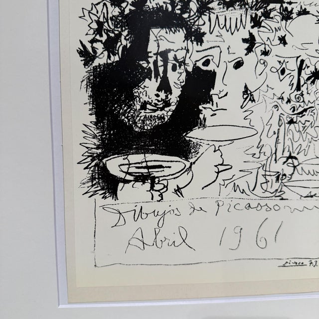 Abril 1961 Pablo Picasso Sala Gaspar Barcelona For Sale In San Diego - Image 6 of 8