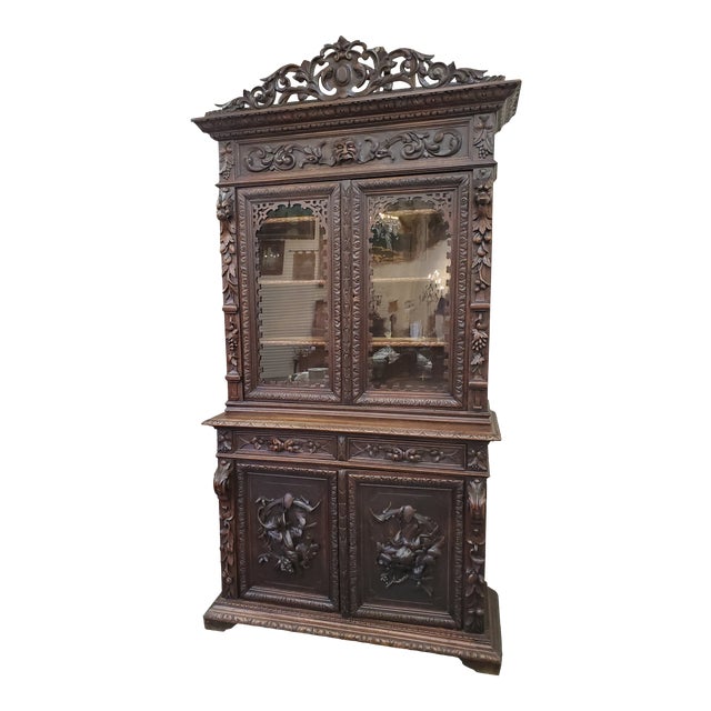 Antique Hunters Cabinet Chairish