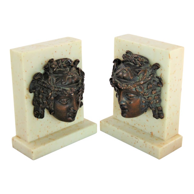 Vintage Classical Greek Bookends a Pair Chairish