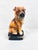 Ceramic Vintage 1970s Takahashi San Francisco Ceramic Shar Pei Dog Figurine Bookend - Single For Sale - Image 7 of 10