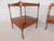 Brown Hekman Regency Style Olive Wood Mahogany End Tables - A Pair For Sale - Image 8 of 18