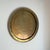 At three feet across, this oversized engraved brass tray has the scale of architectural wall décor and the intricate...