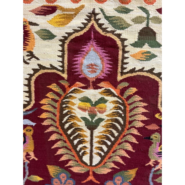 Brazilian Tapestry Textile Wall Art, Vintage For Sale In San Francisco - Image 6 of 12
