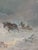 What an exciting Impressionist style painting. Full of action and mystery. The contrast between the warm glow of the...