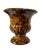 Beautiful, speckle finished ceramic urn. 1970s Italy, but very much Cabana Home style of today. Can be used as a vase,...