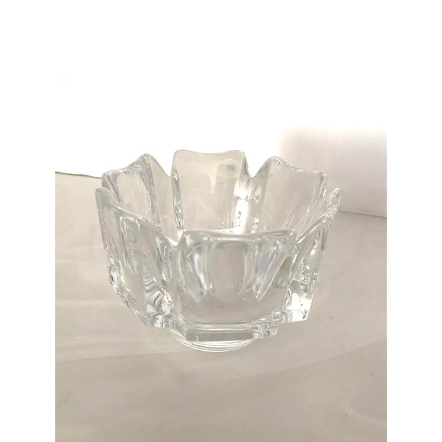Vintage 1970s Orrefors Corona Bowl, Sweden For Sale - Image 9 of 9
